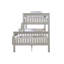 Lit superposé gris Marita (simple / double)-1531691412