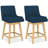 Malakeh Swivel Wood Counter & Bar Stool-186887772-186887770