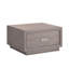 Table basse, finition gris moyen