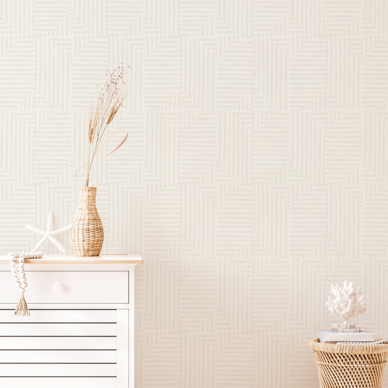 Geometric Patchwork Peel and Stick Wallpaper