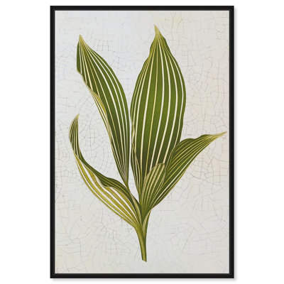 Impression sur toile «Aged Botanica II» par Art Remedy