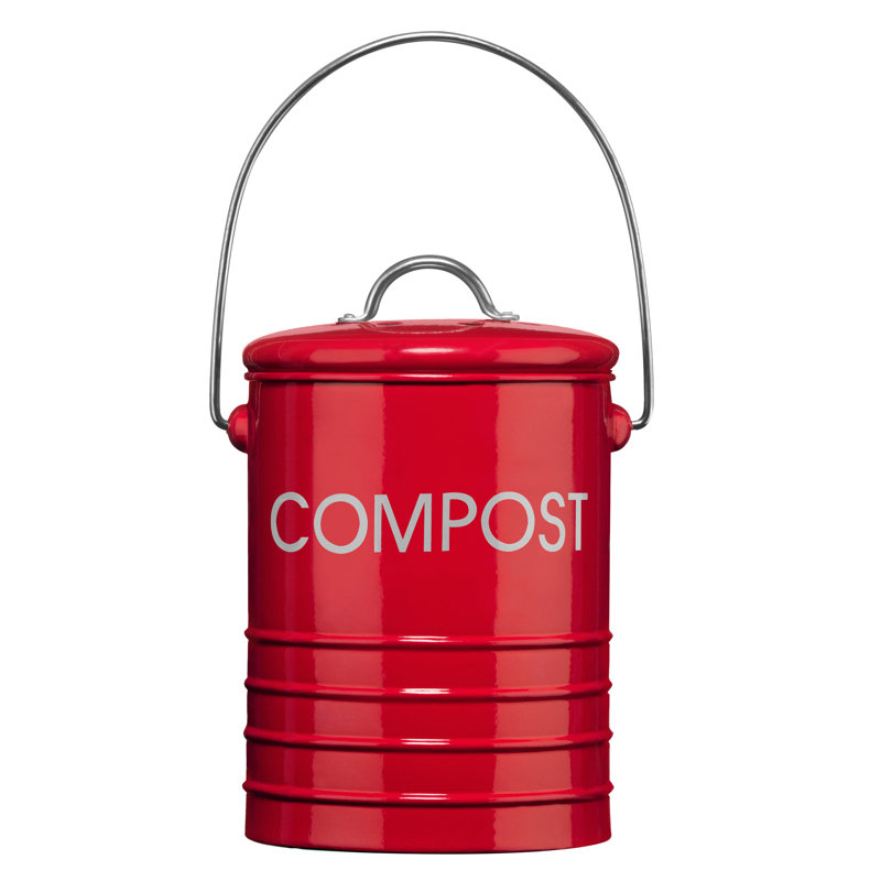 Kitchen Composter, Red