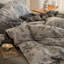 Ensemble de housse de couette en coton rétro Monet-109926814-109926810