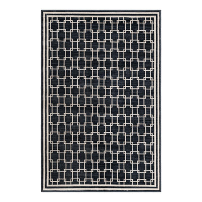 Jill Zarin Metropolitan Uptown Rug Navy Blue