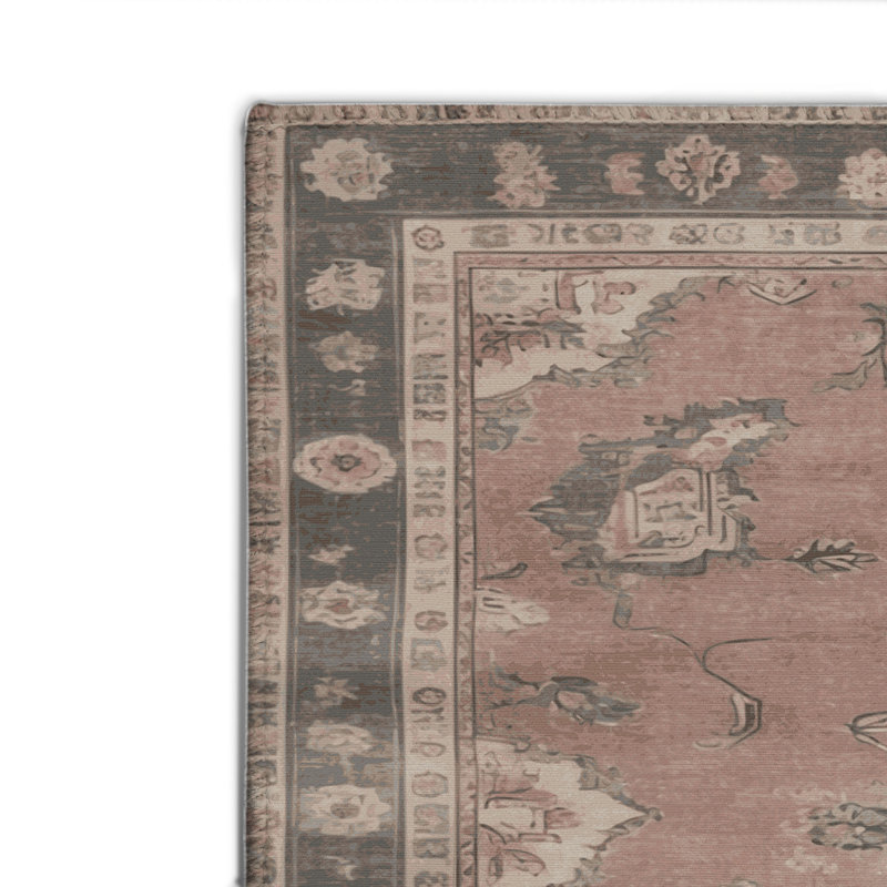 Tapis gris intérieur et extérieur surteint, Rectangulaire 2 pi x 3 pi