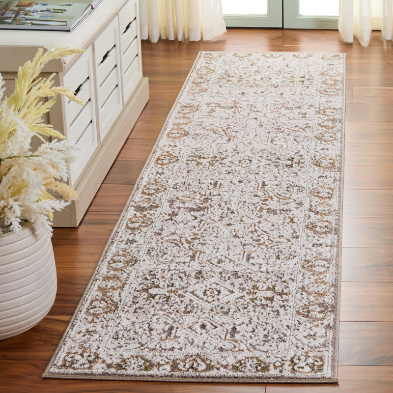 Tapis oriental Leonette, Tapis de couloir 2 pi x 8 pi