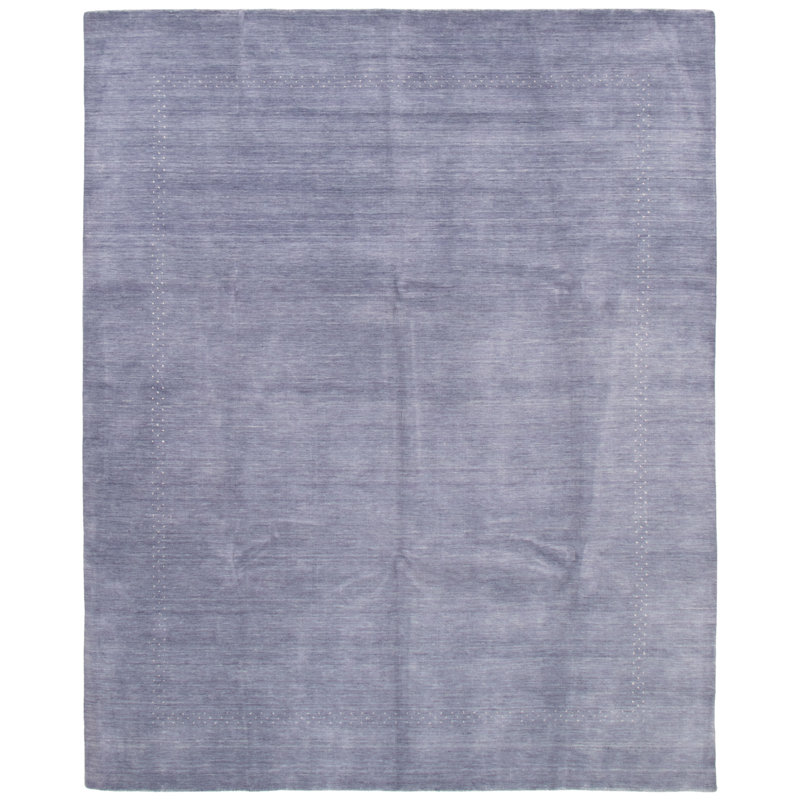 Tapis bleu clair Humaira Gabbeh 9 pi 4 po x 11 pi 10 po