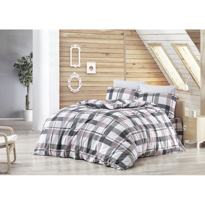 Zara Tartan Duvet Cover Set with Pillowcases
