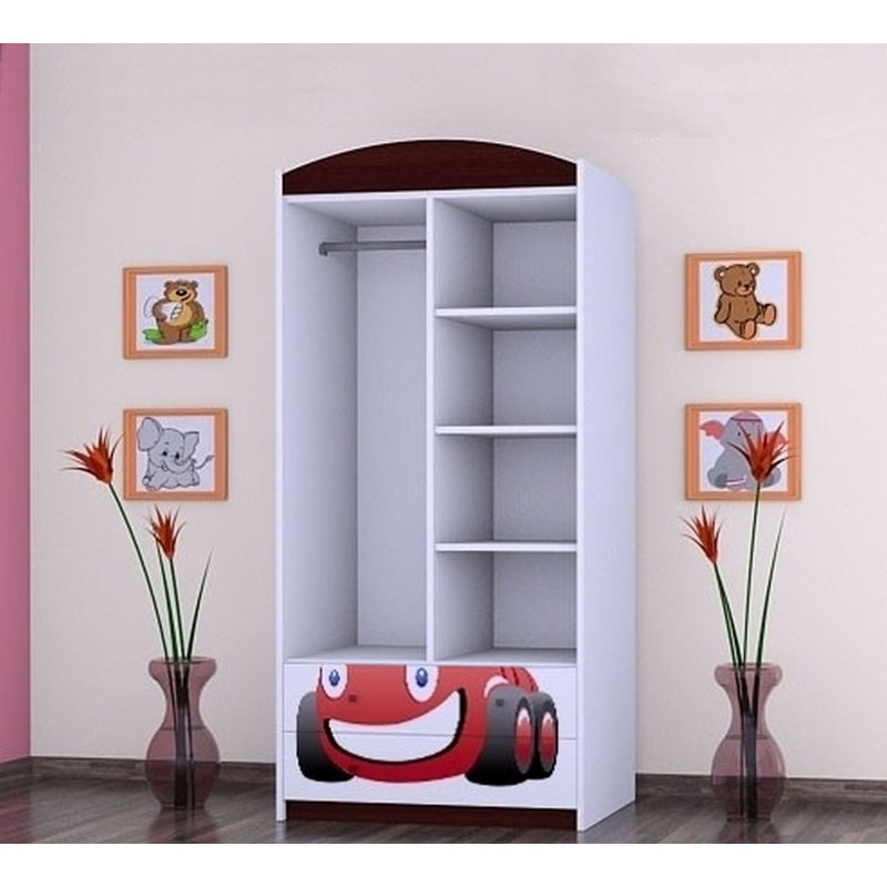 Nielson 2 Door Wardrobe, Black