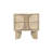Lemannville Hina 2-Drawer Acacia Nightstand