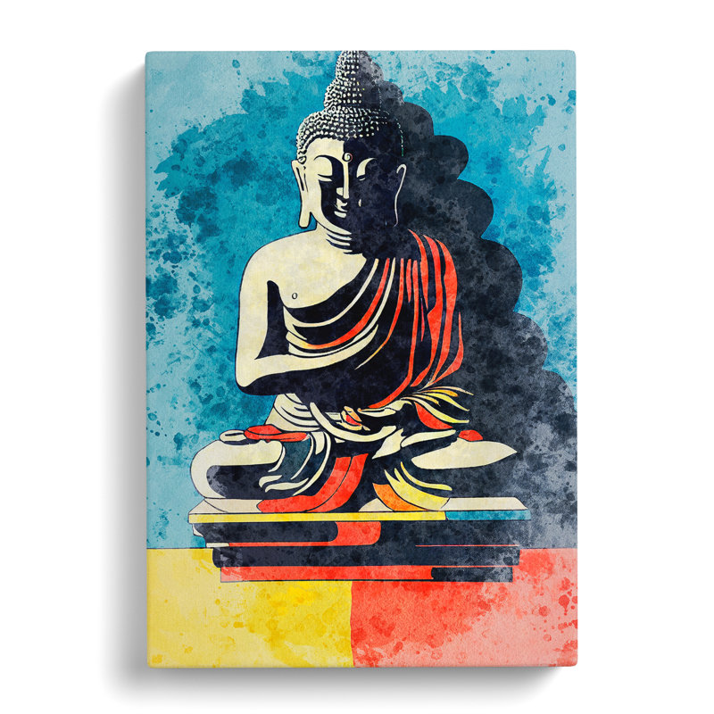 Buddha Beauty - Print, Wrapped Canvas, 50cm H x 35cm W x 3cm D, No Matte