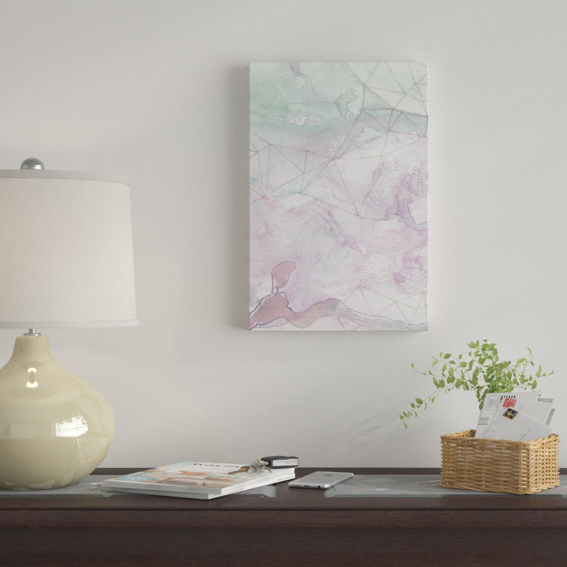«Centauri I» par Renée Stramel, reproduction sur toile tendue sur châssis, H 60 po x l 40po x P 1,5 po, Pas de tapis