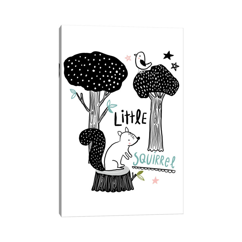 Everyday Inky Critters IV by Lisa Barlow - Wrapped Canvas Print, 20.32 cm H x 30.48 cm W