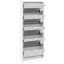 Oyee 5 Pair Shoe Storage Cabinet-105594750