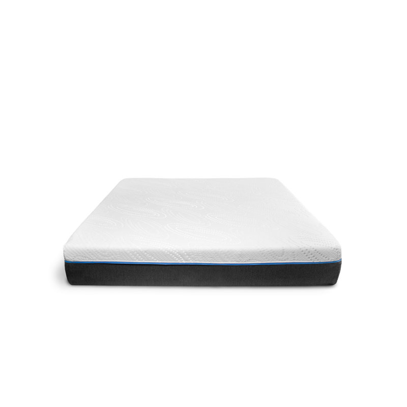 Matelas en mousse viscoélastique imprégnée de gel 10 po White Noise, Très grand californien