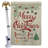 Double Sided 40'' H x 28'' W Polyester Christmas Flag Set