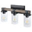 Abat-jour tambour en verre 6,73 po x l 3,9 po