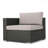 Patio Left Armchair Gry + Alu-640686360