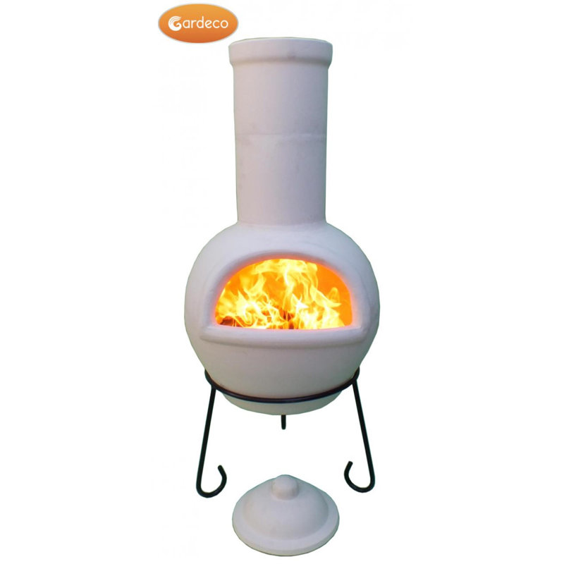 Sempra Large Advanced Fire Clay Chimenea Unglazed
