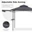 Pavillon de jardin en acier pour barbecue l 8 pi. x P 5 pi.-94257342