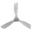 132CM Solid Wood 3-Blade Propeller Ceiling Fan with Remote Control-1614356253