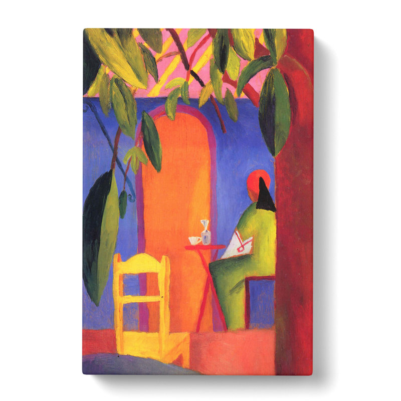Turkish Cafe by August Macke - Wrapped Canvas, 76cm H x 50cm W x 3cm D