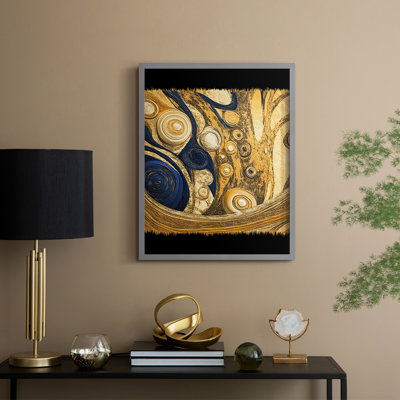 «Abstract Abstract», reproduction encadrée - prêt à accrocher