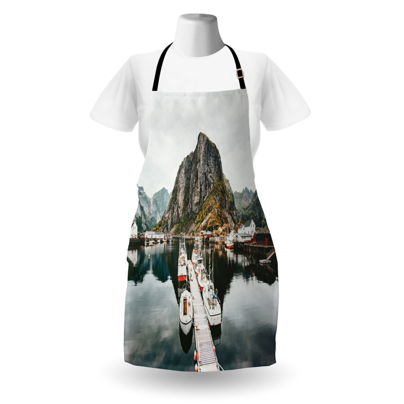 Multicolore Dakota Fields Tablier de paysage unisexe Marina Port