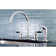 Kingston Brass Kaiser Two-Handle 4-Hole 8" Centerset Kitchen Faucet with Side Sprayer