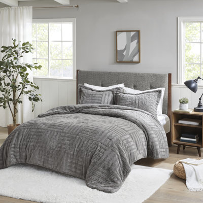 Mini ensemble d'édredon en duvet synthétique double