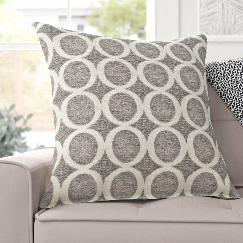 Broward Geometric Square Cushion, 45 x 45cm