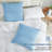 PHF Waffle Weave Pillow Covers , 2 Pack 100% Cotton Square Pillow Shell for Bedding Decor, No Insert-124280742-124280747