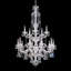 Sterling 15 Light 32in x 47in Two-Tier Chandelier in Silver with Clear Heritage Handcut Crystals-1153857915-1153857917