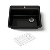 Riverby® 27" L x 22" W Drop-In Kitchen Sink
