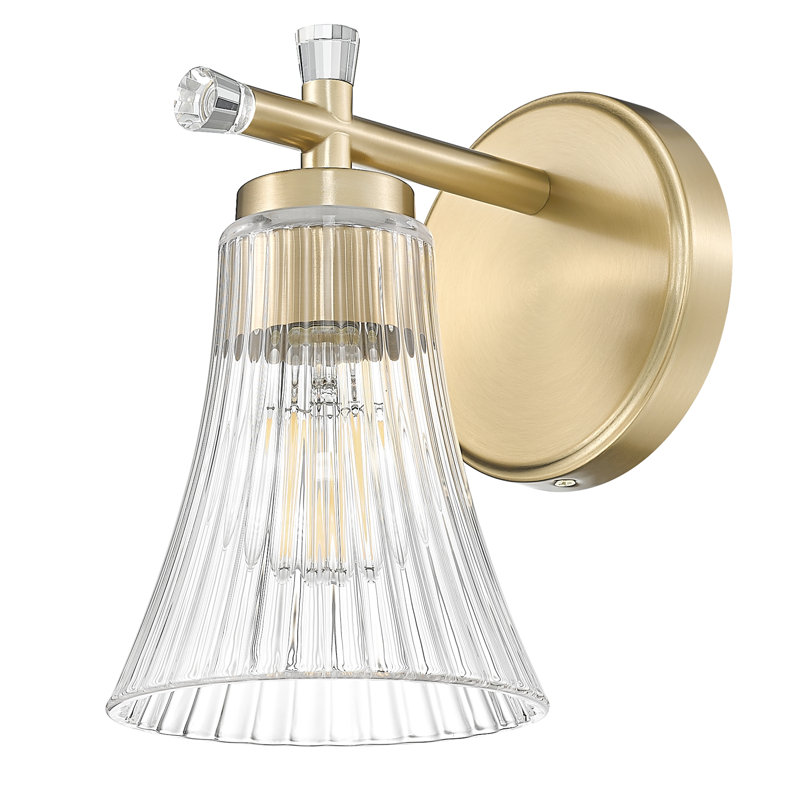 Maston Modern 1 Light Wall Sconce, Gold