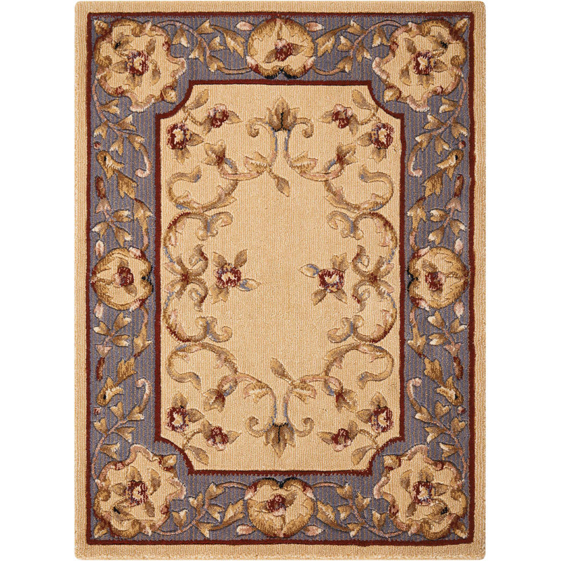 Payzley Wool Oriental Indoor Rug, Rectangle 2' x 2'9"