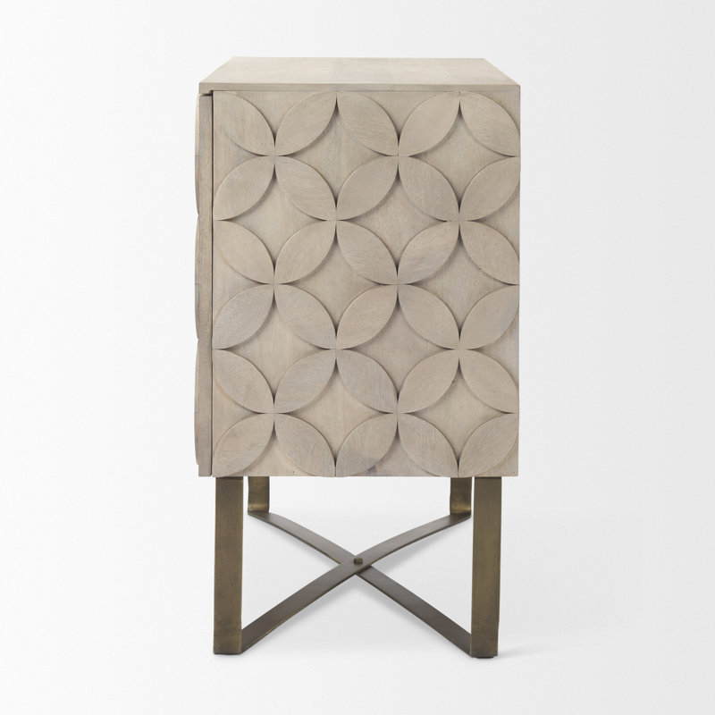 Excelsior Solid Wood Accent Cabinet