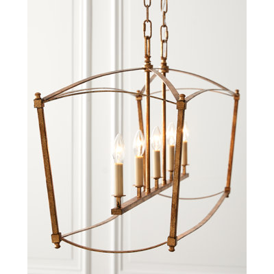 Olive 5-Light Linear Pendant