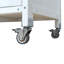 Chariot de barbecue mobile avec abattant pliable-124639171