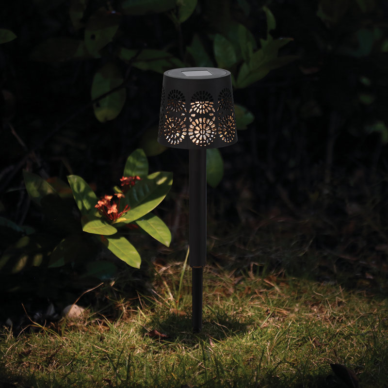 Caymon Solar-Powered Garden Stake Lights