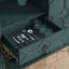 Grande armoire à café 47,23 po avec porte-bouteilles Buffet Table pour la maison, Honeycomb Carving Modern Design-1043251594