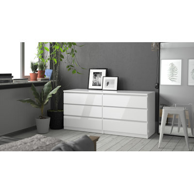 Jada 6 Drawer 60.5" W Double Dresser
