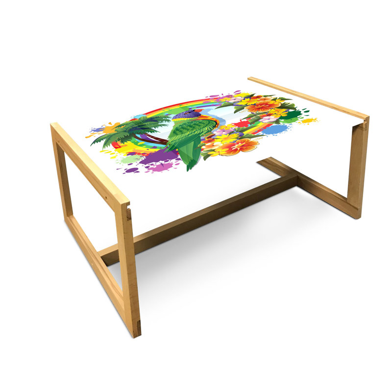 Ireka Sled Coffee Table, 90cm H x 62cm W x 40cm D