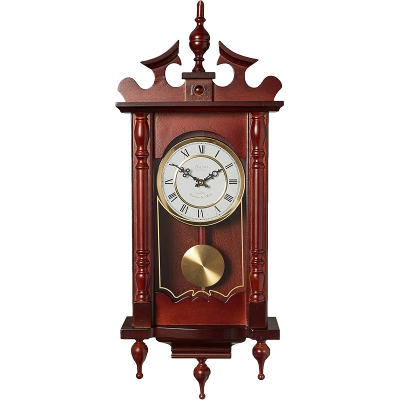 Horloge murale à pendule 31 po Bedford