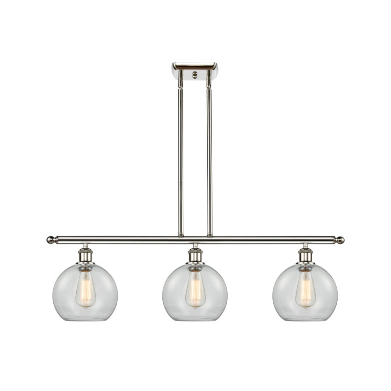 Myrna 3 - Light Kitchen Island Pendant, LED, Clear, "300