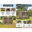 Abri de jardin escamotable instantané 6 pi x 6 pi -105123199