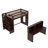 Twin Size Loft Bed With Movable Desk And Storage Shelf, Featuring Storage Stairs,Espresso-1042781953-1042781954