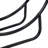  Indoor or Outdoor Modern Tubular Steel Firewood Hoop Log Rack - 48" - 700-lb Capacity-1476982512