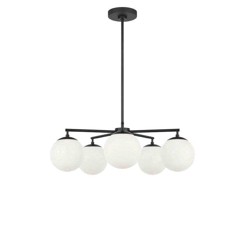 Lustre à cinq lumières, Non, Nuit noire