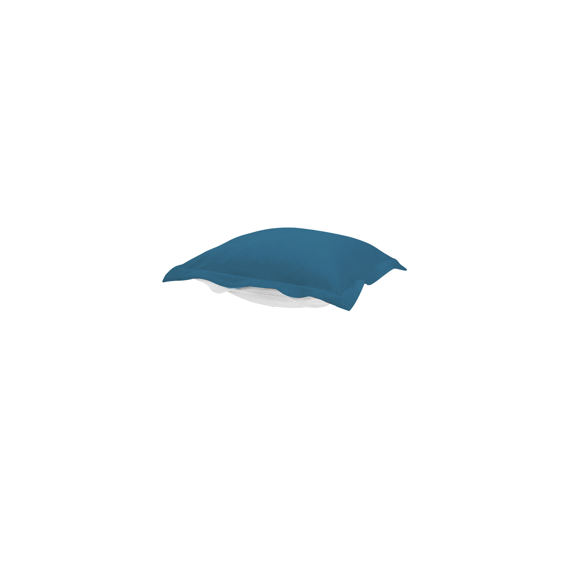 Olen Sunbrella Outdoor Ottoman Cushion, Seascape Turquoise Sunbrella®